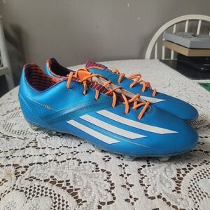 Adidas TRX F30 Mens 10 Blue Soccer Cleats